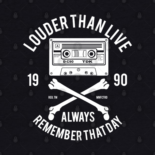 Louder Than Live Cassette Tape Always Remember That Day by JakeRhodes